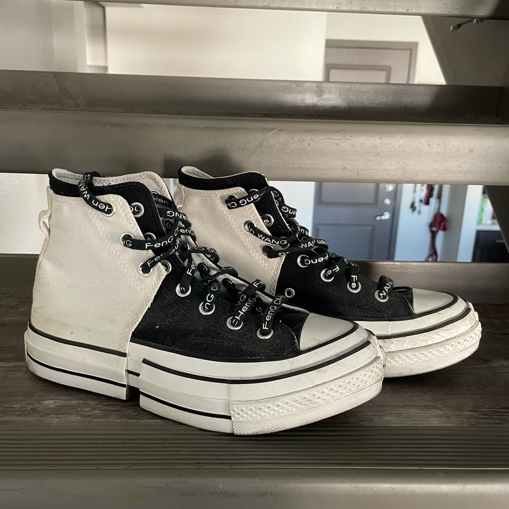 Converse Black and White Chuck Taylor Sneakers